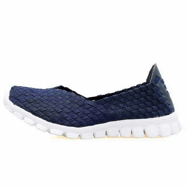 Best Running Shoes For Flat Feet Overpronation 2017 new hollow fabric shoes female flying net air movement hand weaving increased thick shoes elastic woven belt  sport shoe