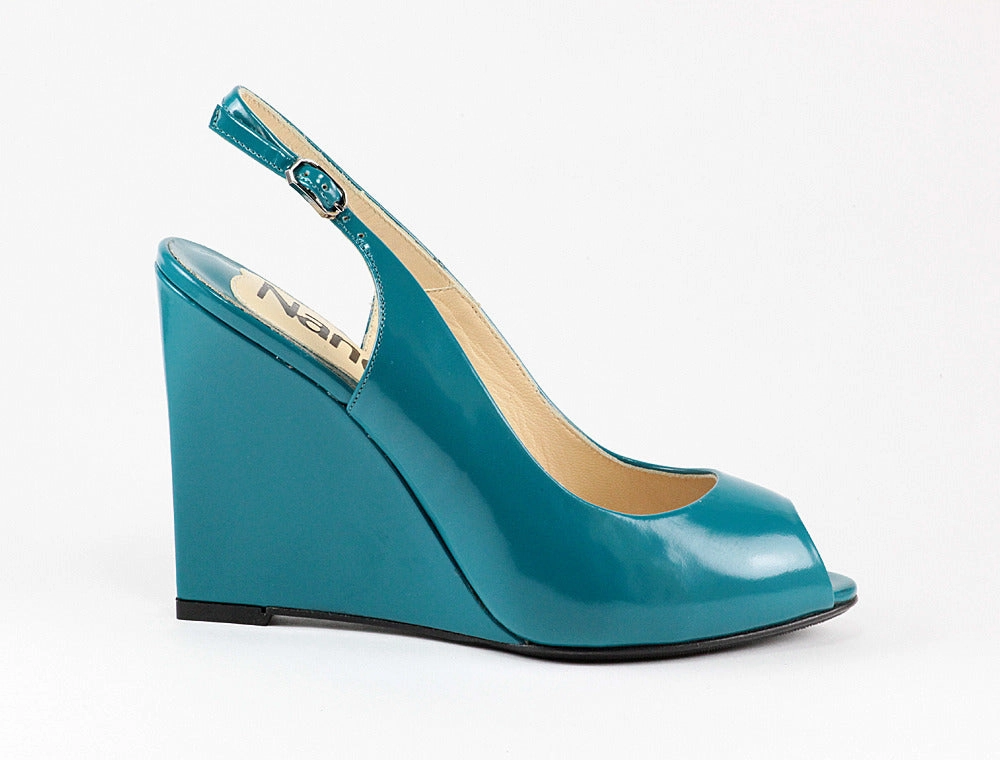 3282 Nando Muzi Shoes / Turquoise Bendables Sandals