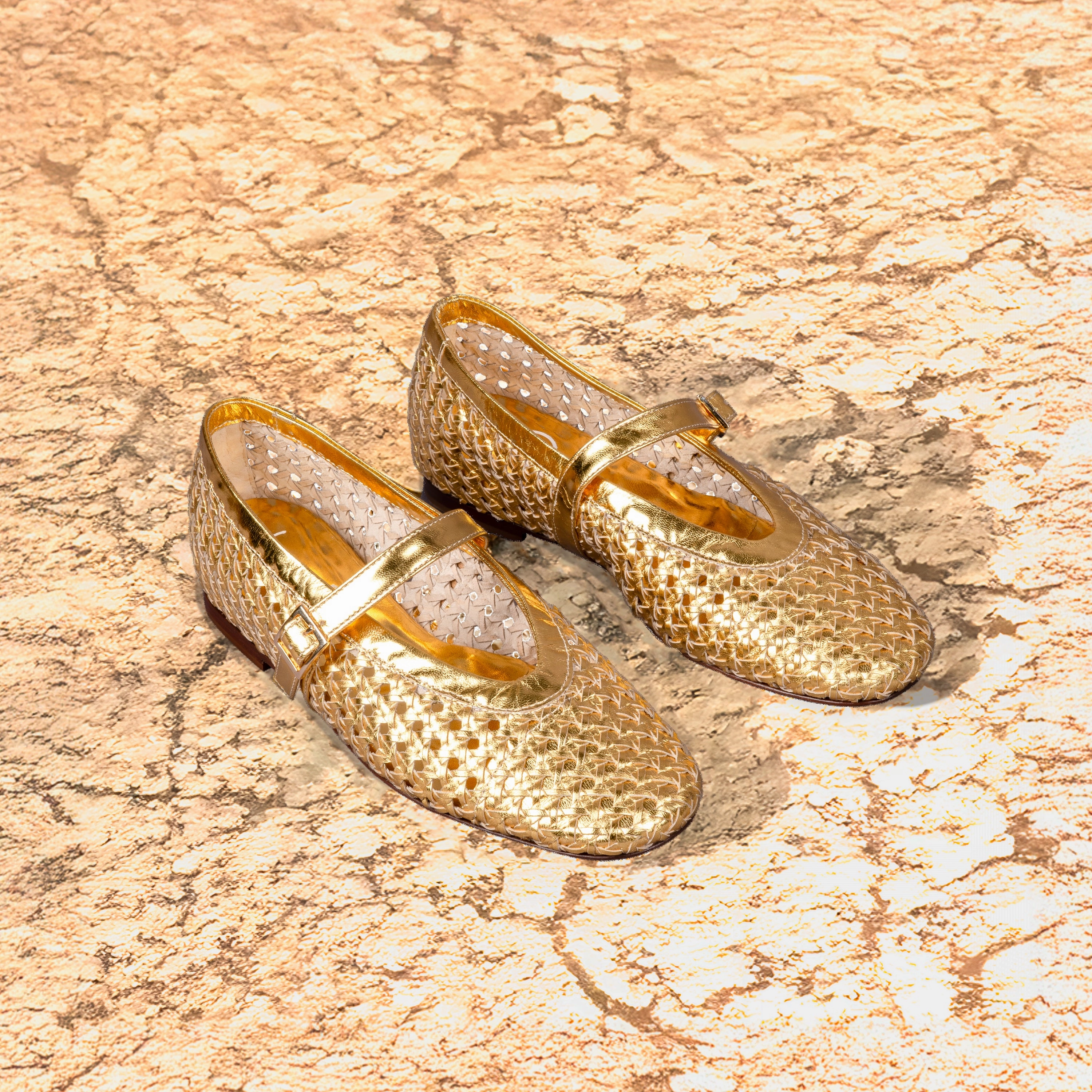 Sims 4 Flat Shoes 51307 Rose Gold