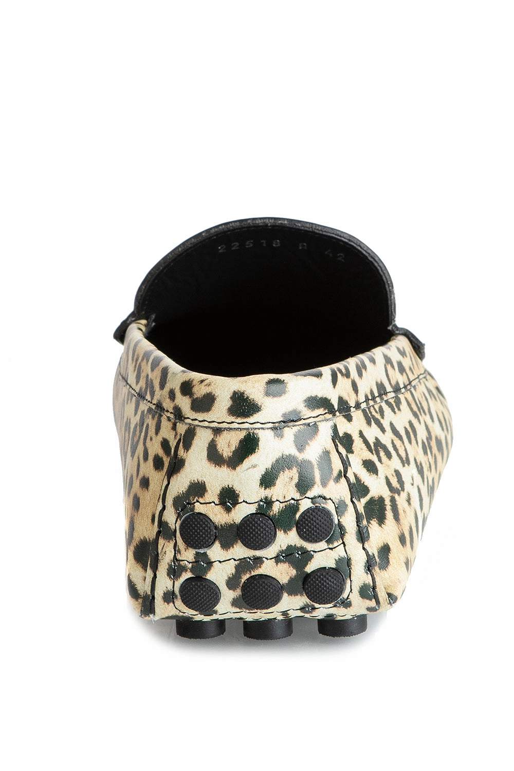 Adrian Carrara Leather Tassel Loafers 8954 Roberto Cavalli Moccasins / Animal print