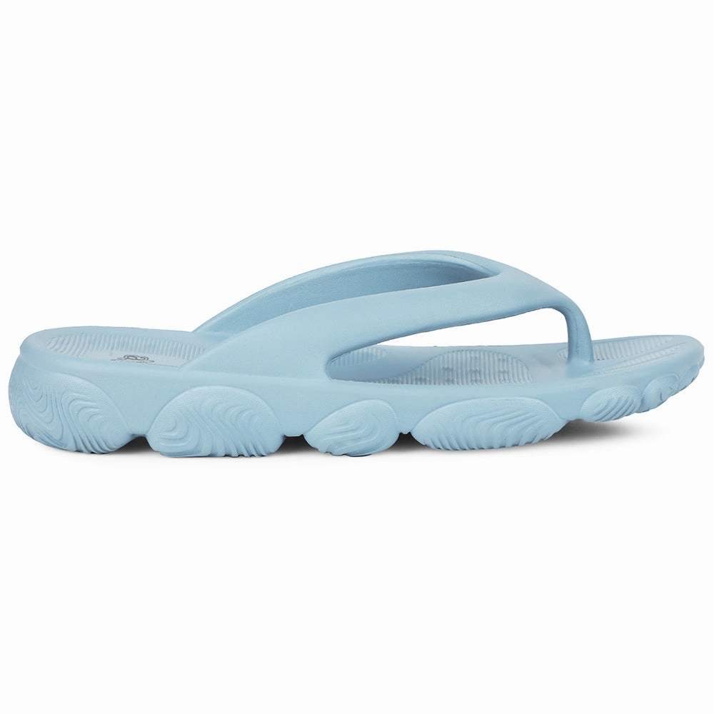 Everly Slides A-HA Blue Casual Slipper For Men BEACHLITEM By Liberty
