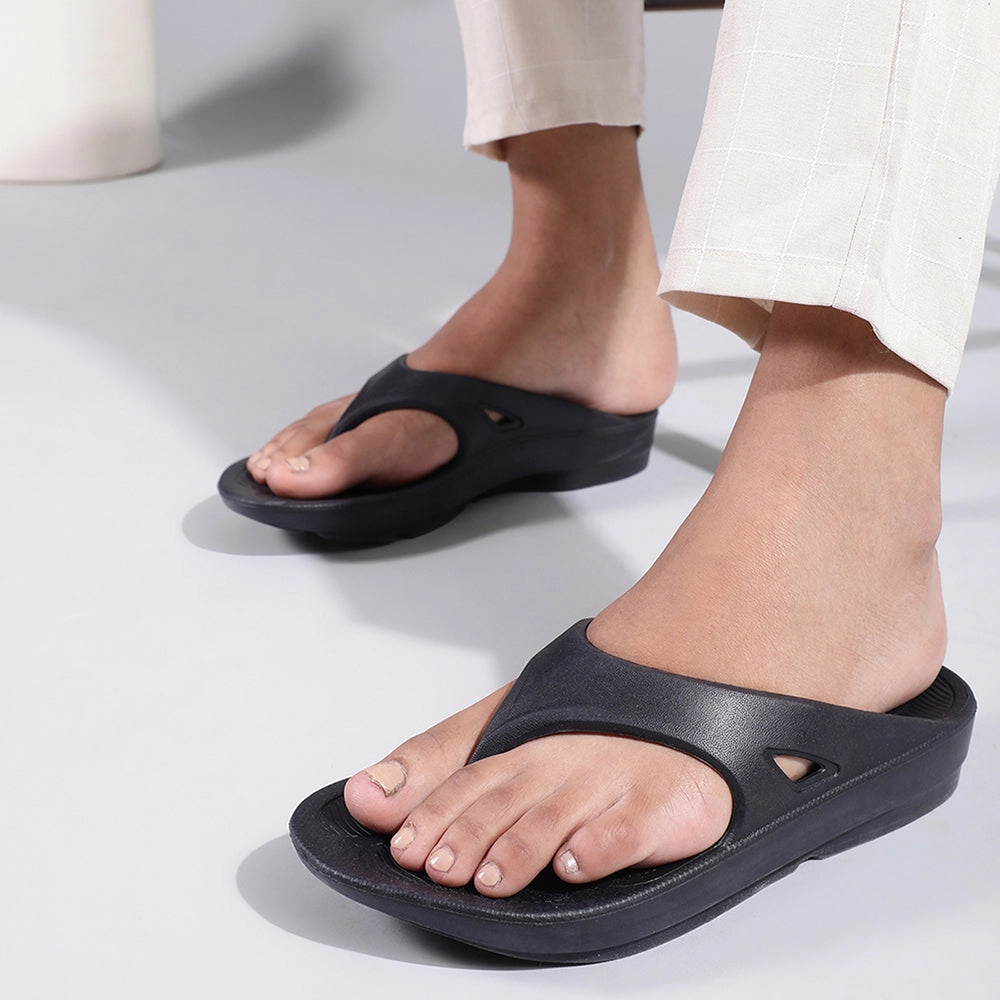 Dti Slippers Code A-HA By Liberty Bounce-1 Blue Flip-Flop For Men