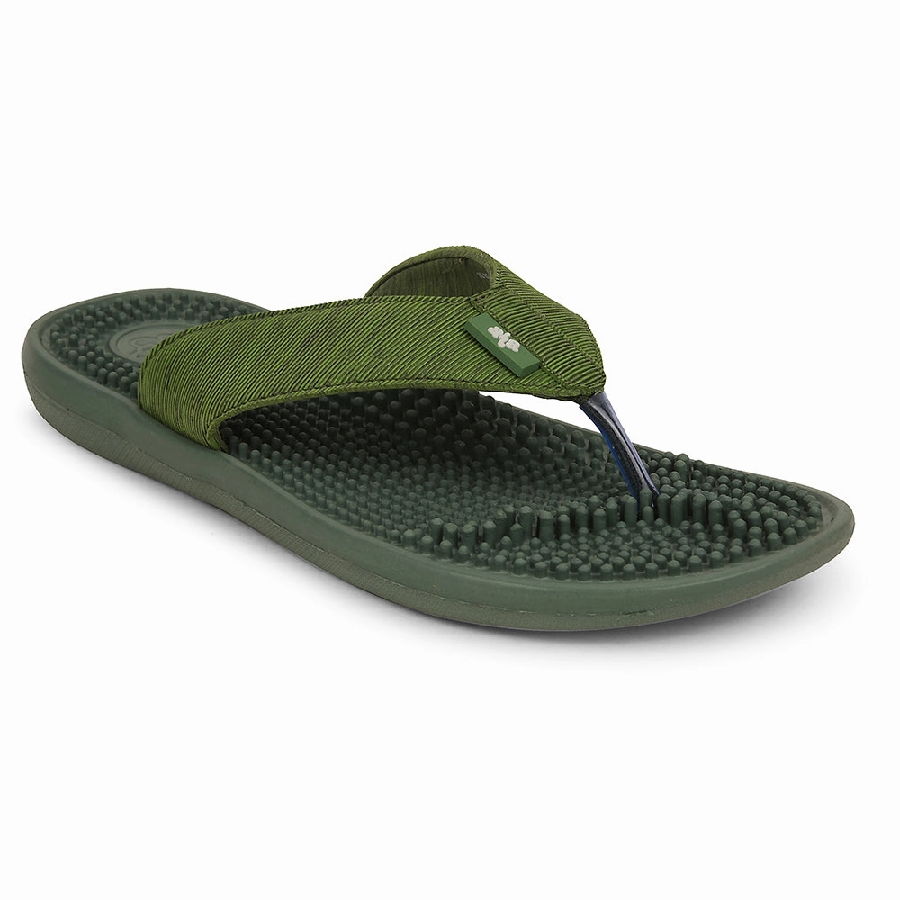 A-HA Green Casual Slipper For Men ACUPLUS-3M By Liberty Pennywise Slippers