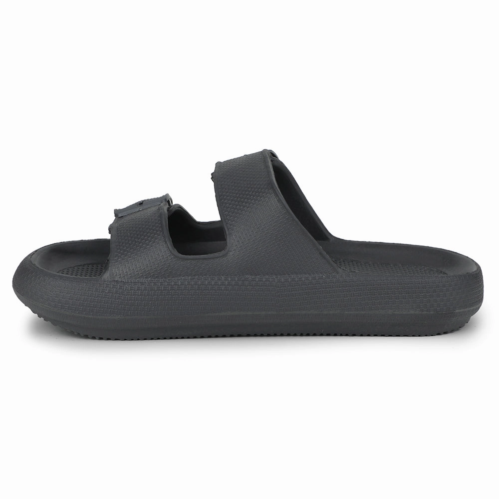 A-HA Grey Casual Sandal For Men GMF-07E By Liberty Custom Photo Slippers