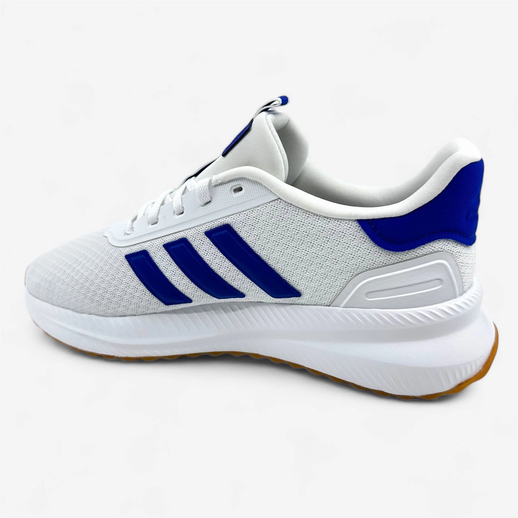Adidas X PLR Path White Blue Gum Mens Athletic Sneaker Best Running Shoes For Wide Toe Box