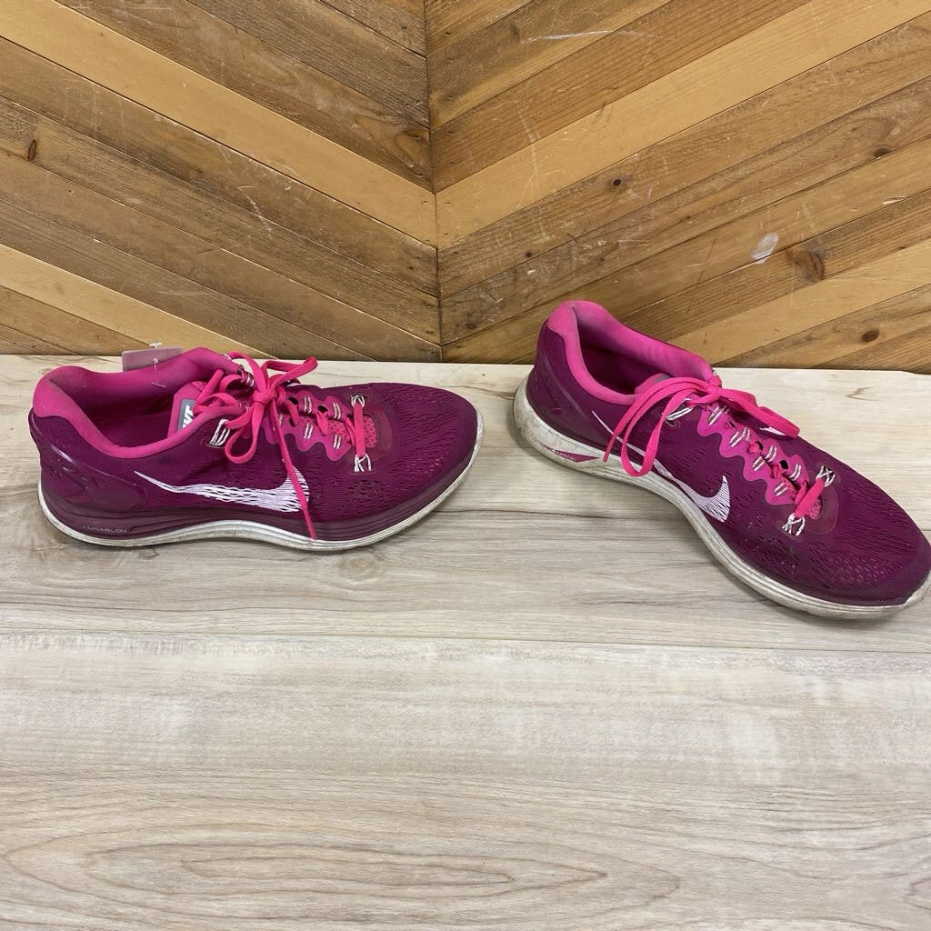 Nike - Women's Lunarglide 5 Itsole Running Shoes - MSRP $130: Purple / Pink-women-W10 Asics Top Rated Running Shoe