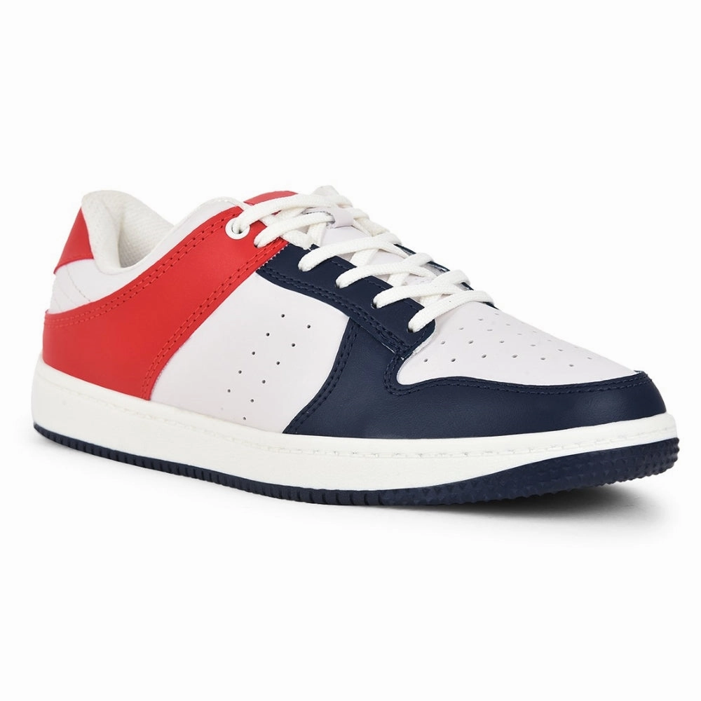 Leap7x Casual Navy Blue Lacing Sneakers For Men SPORTSTAR By Liberty Casual Evening Shoes