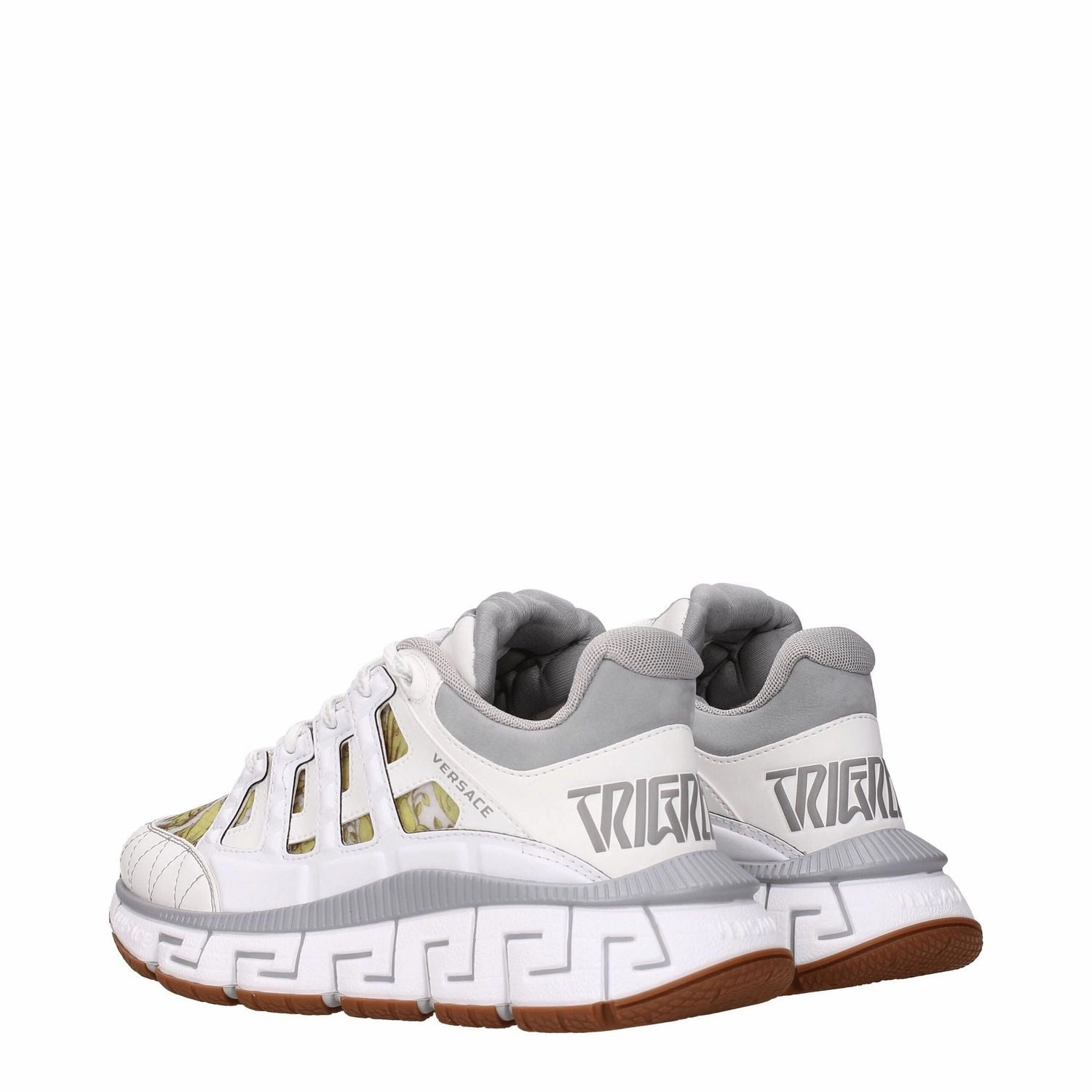 Versace White Leather Athletic Sneakers White Toddler Sneakers