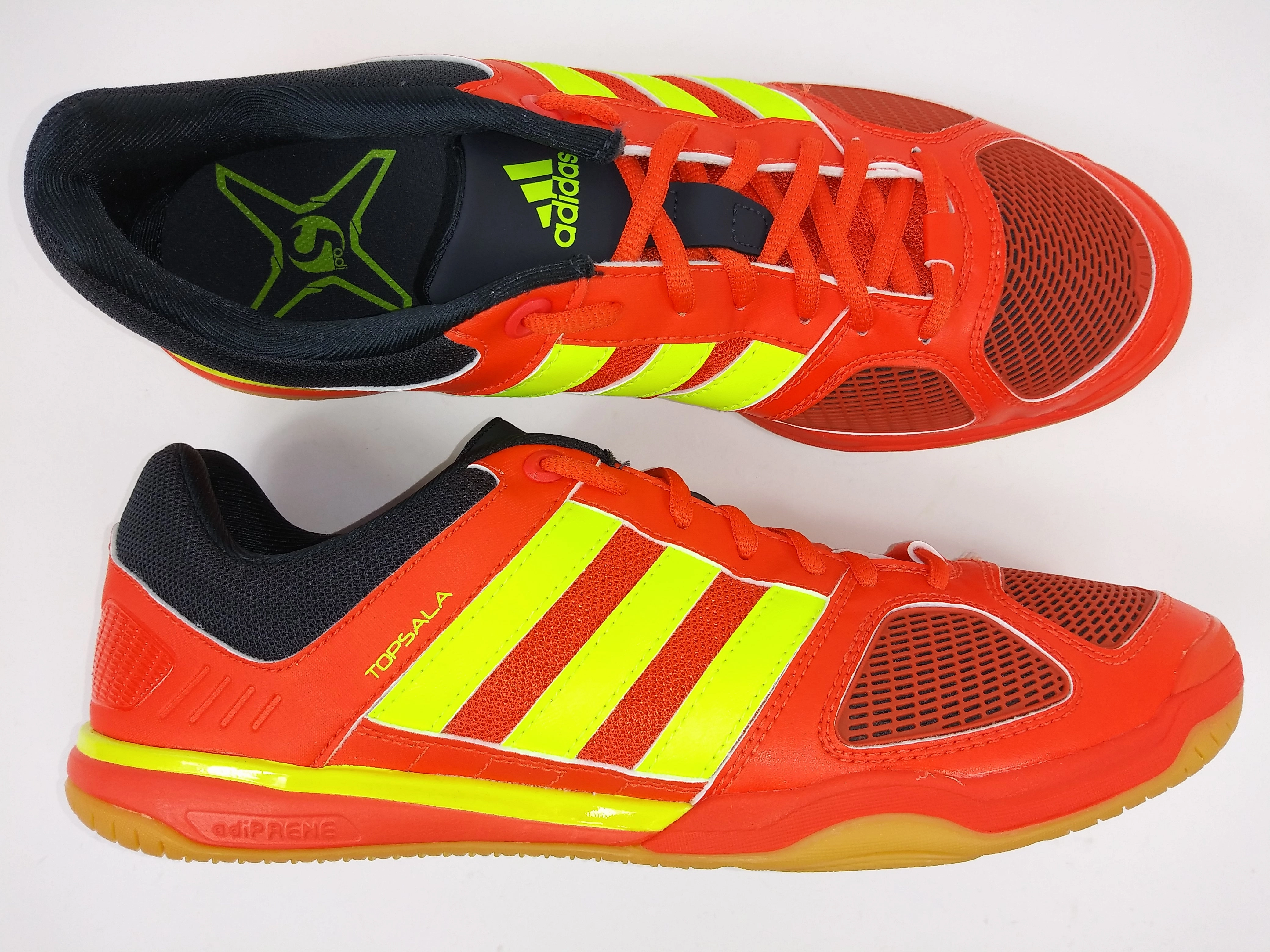 Adidas Brussels Shoes Adidas TopSala X Orange Yellow Indoor Shoes