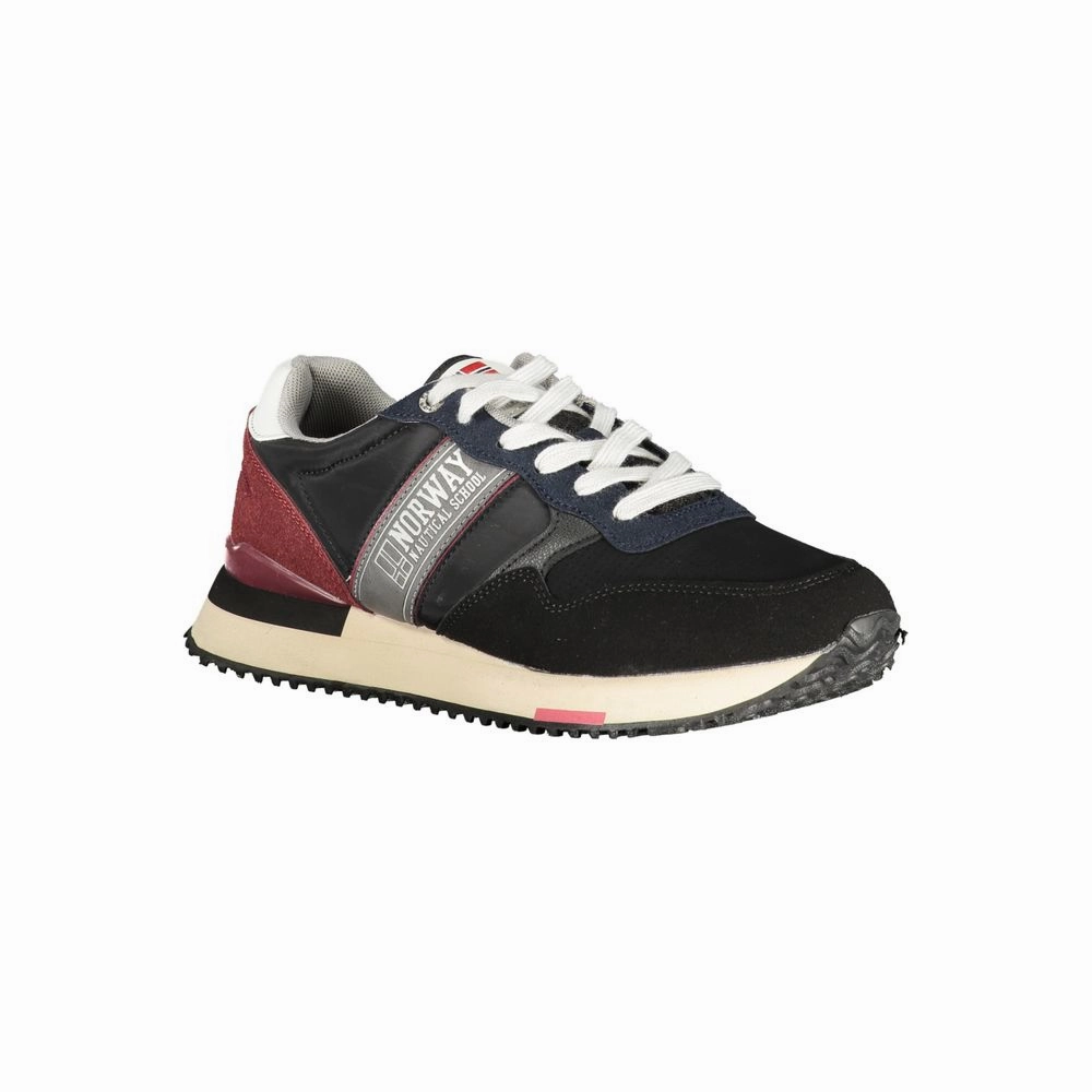 Exclusive Sneakers Norway 1963 Black Polyester Men Sneaker