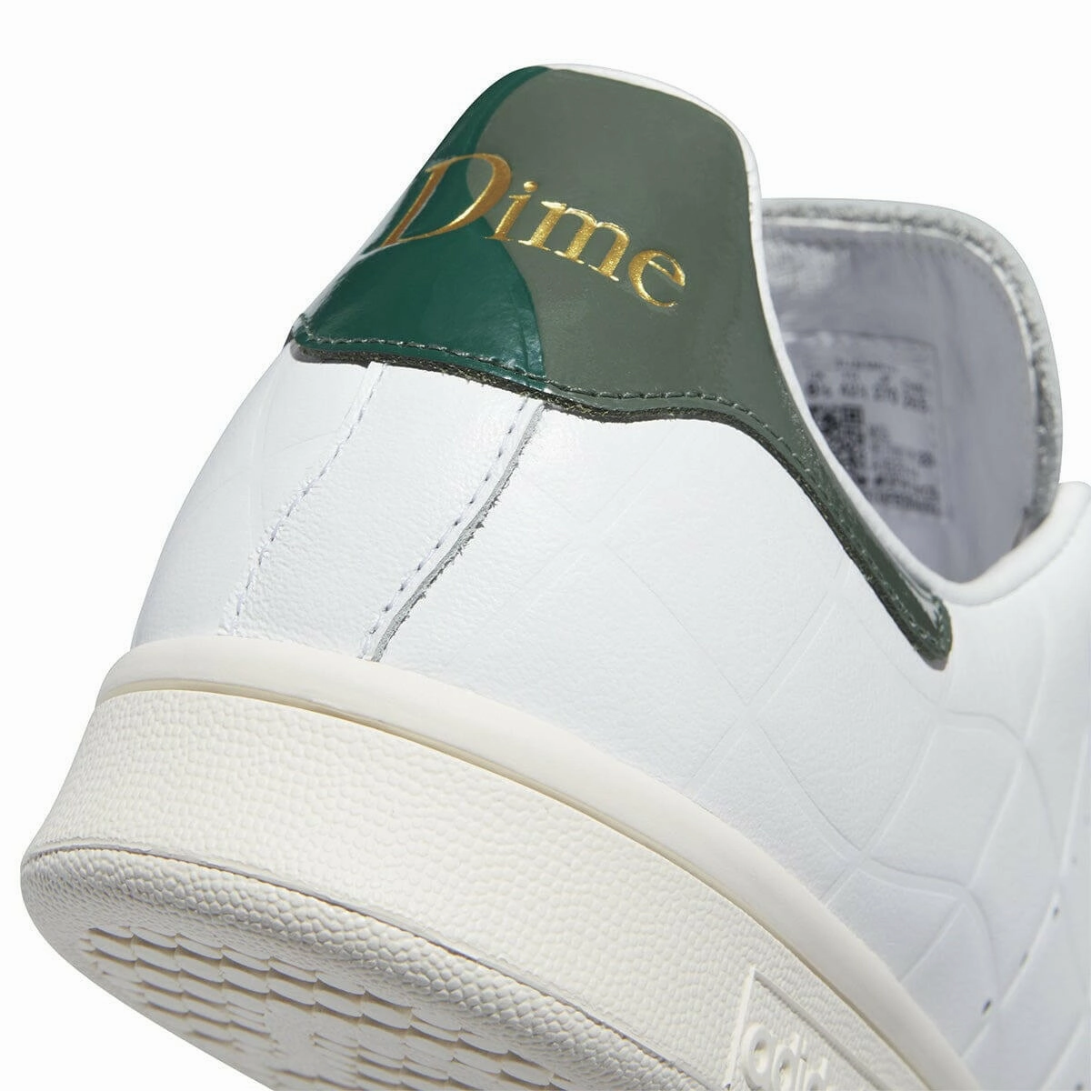 Adidas - Dime Stan Smith Shoes Cloud White/Collegiate Green/Green Oxide Tmnt Adidas Shoes