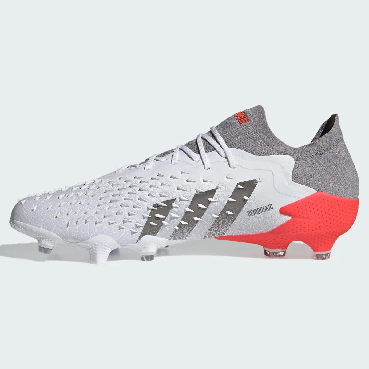 Adidas Predator Freak .1 FG - White-Grey-Solar Red Adidas Copa Shoes