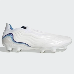 adidas Copa Sense   FG - White-Hi Res Blue Adidas Shoes With Lace