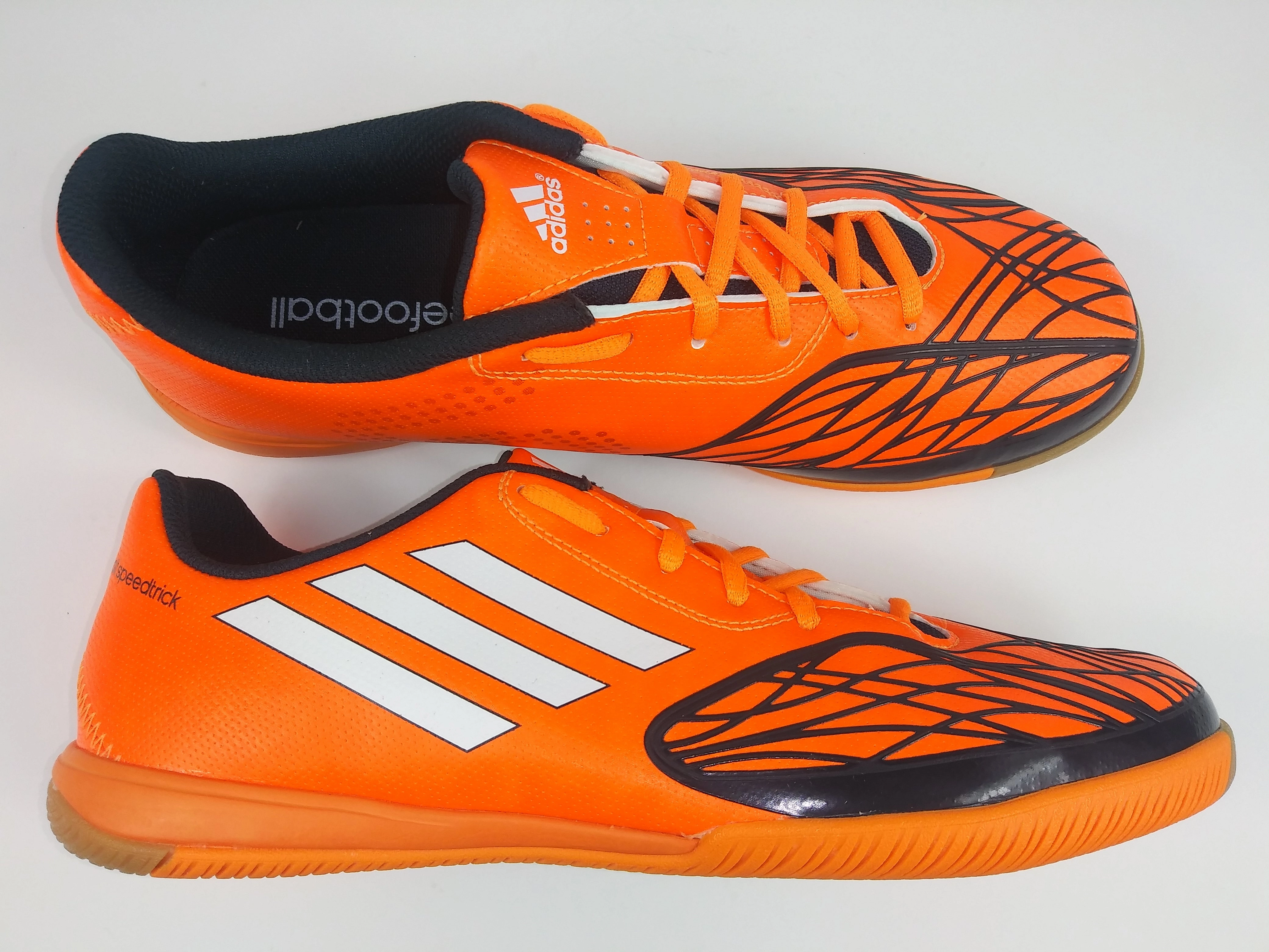 Adidas Freefootball SpeedTrick Indoor Shoes Orange Black Platform Adidas Shoes