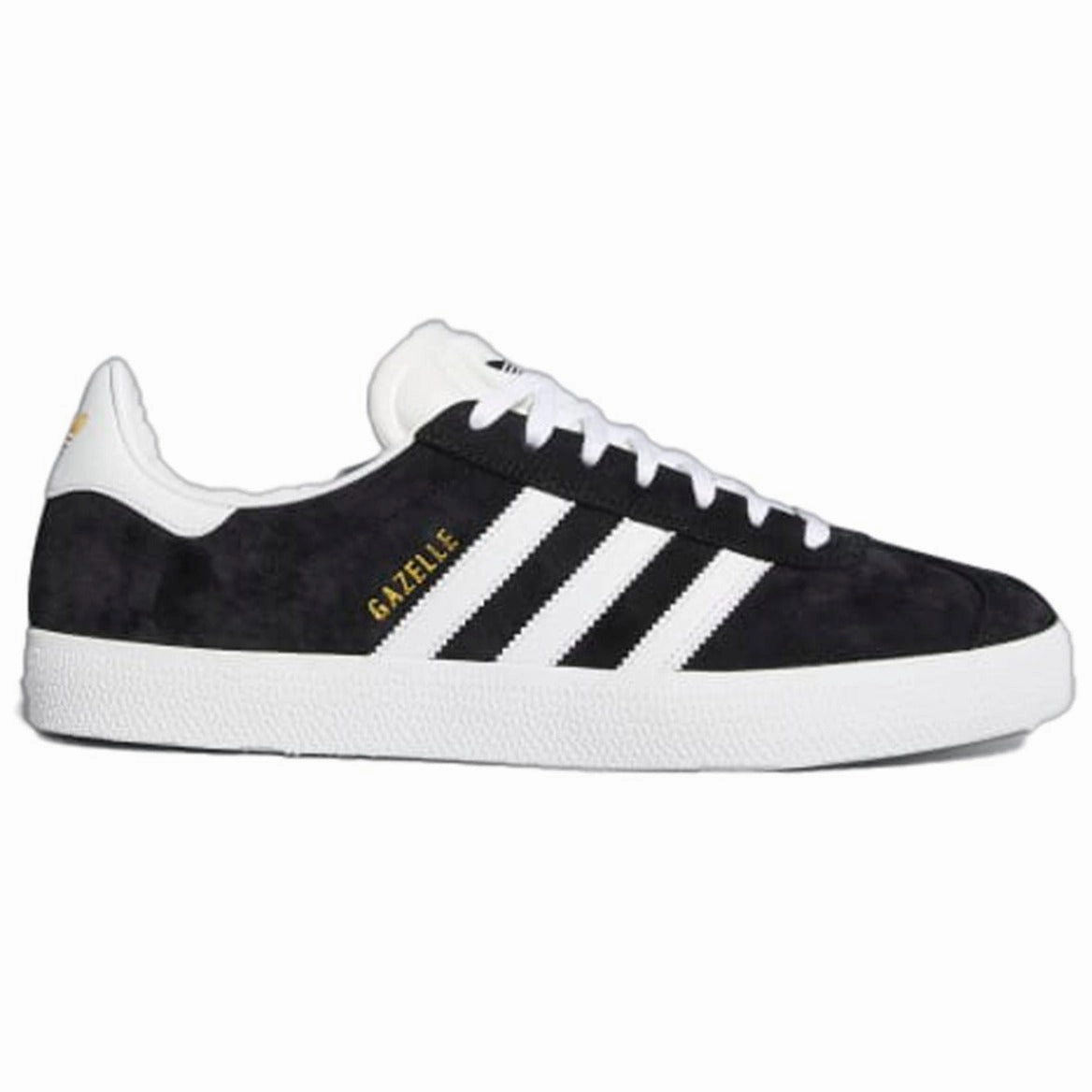 Soccer Shoes Turf Adidas Adidas Gazelle ADV Core Black/Cloud White/Gold Metallic