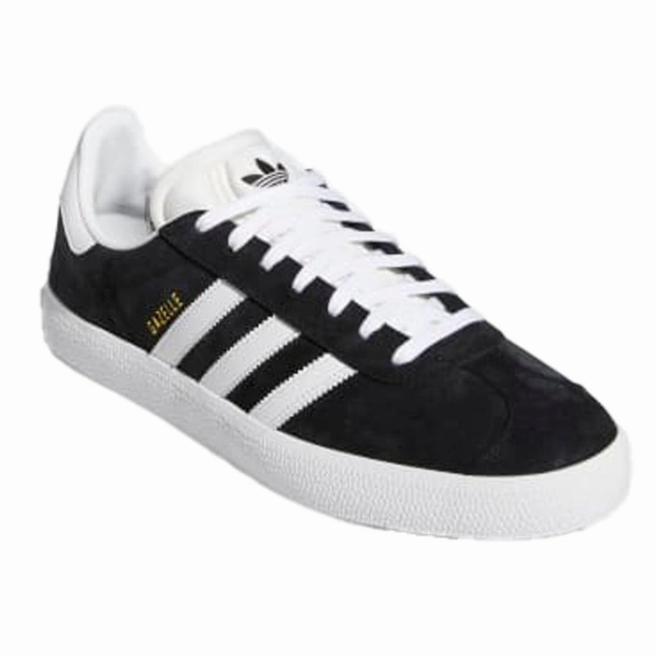 Adidas Gazelle ADV Core Black/Cloud White/Gold Metallic Adidas Tour 360 Spikeless Golf Shoes