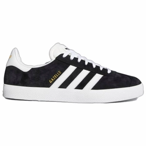Adidas Unisex Shoes Adidas Gazelle ADV Core Black/Cloud White/Gold Metallic