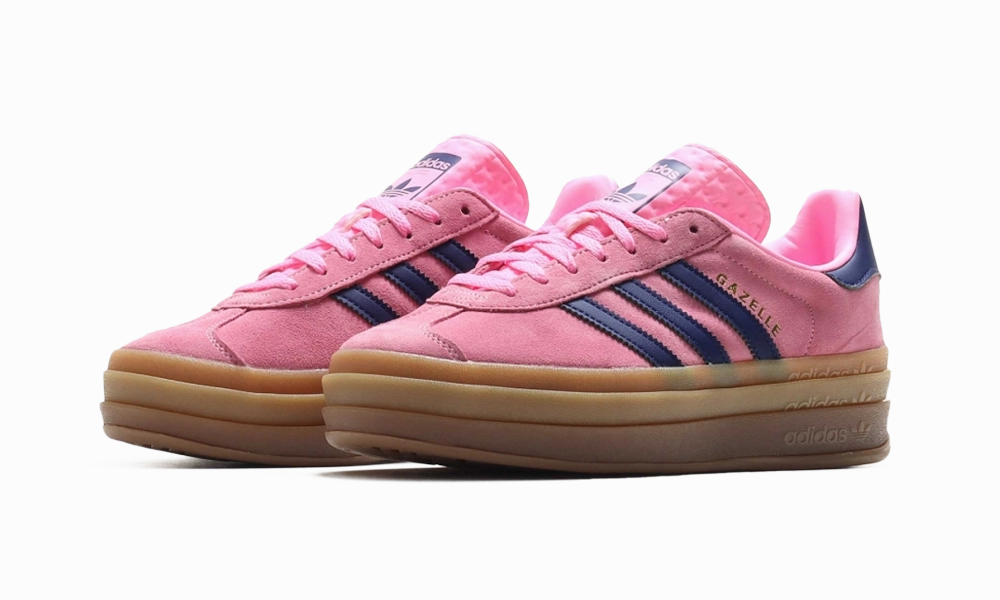 Adidas Gazelle Bold Pink Glow Adidas Slip On Tennis Shoes