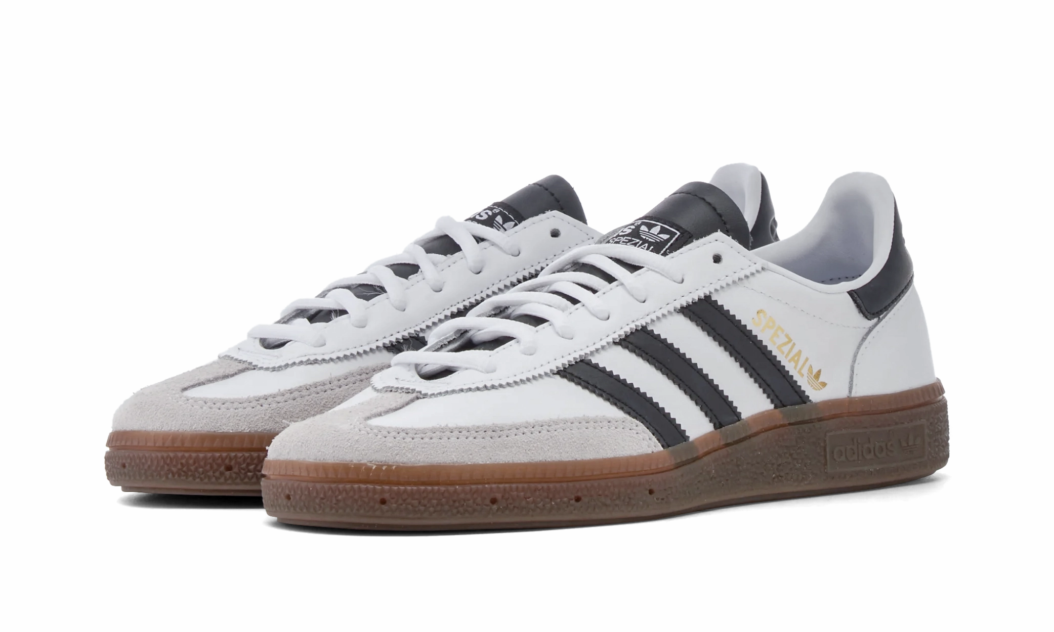 Adidas Handball Spezial White Black Gum Vintage Adidas Shoes