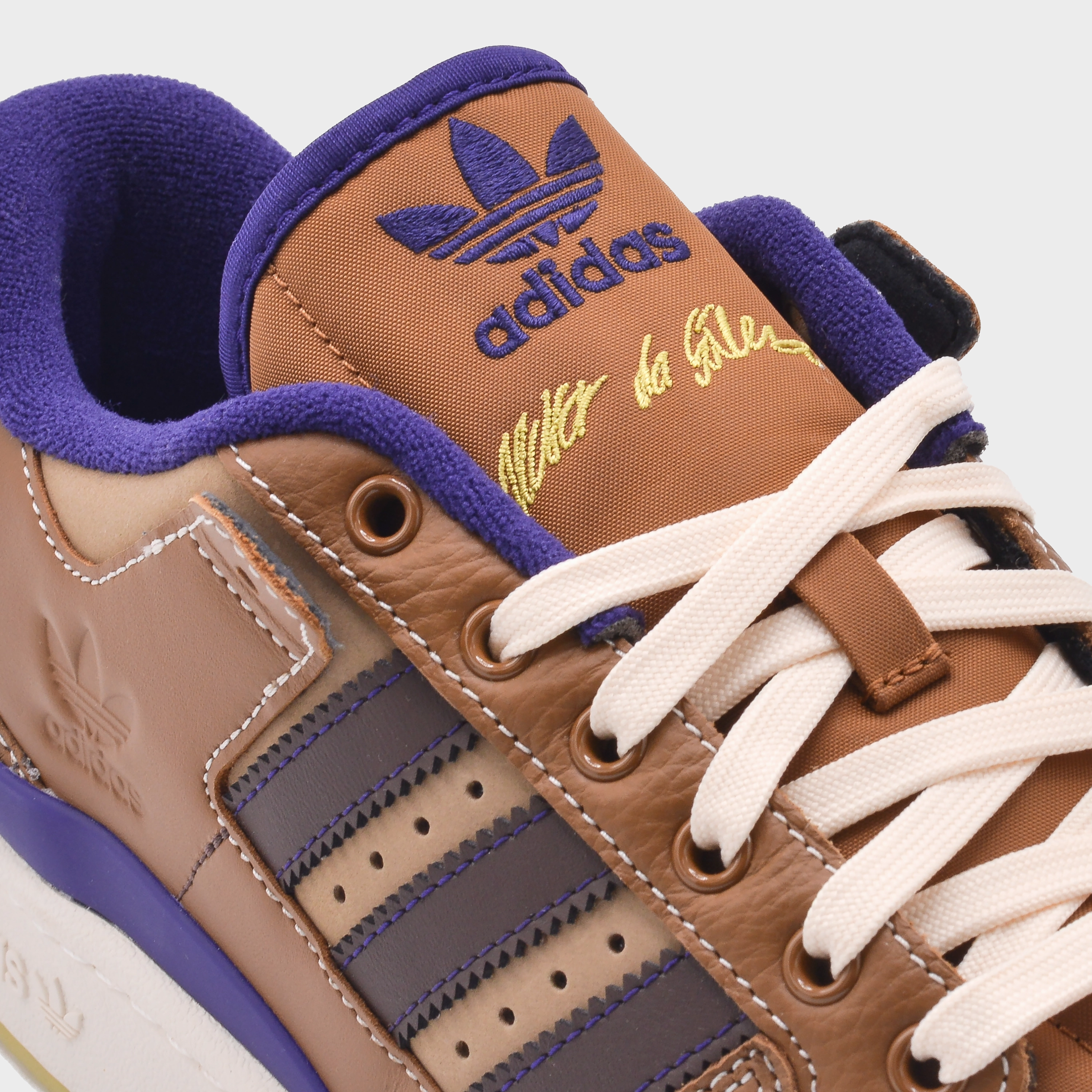 Adidas Golf Shoes Gazelle ADIDAS HEITOR FORUM 84 LOW ADV - WILD BROWN/CARDBOARD