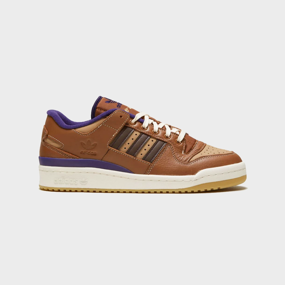 Adidas Crazy Flight Volleyball Shoes ADIDAS HEITOR FORUM 84 LOW ADV - WILD BROWN/CARDBOARD