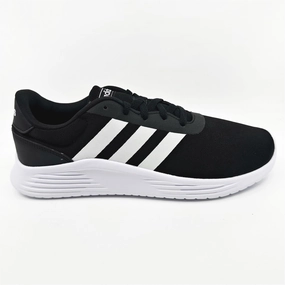 Japanese Running Shoes Adidas Lite Racer 2.0 Core Black Core White Mens Athletic Sneakers