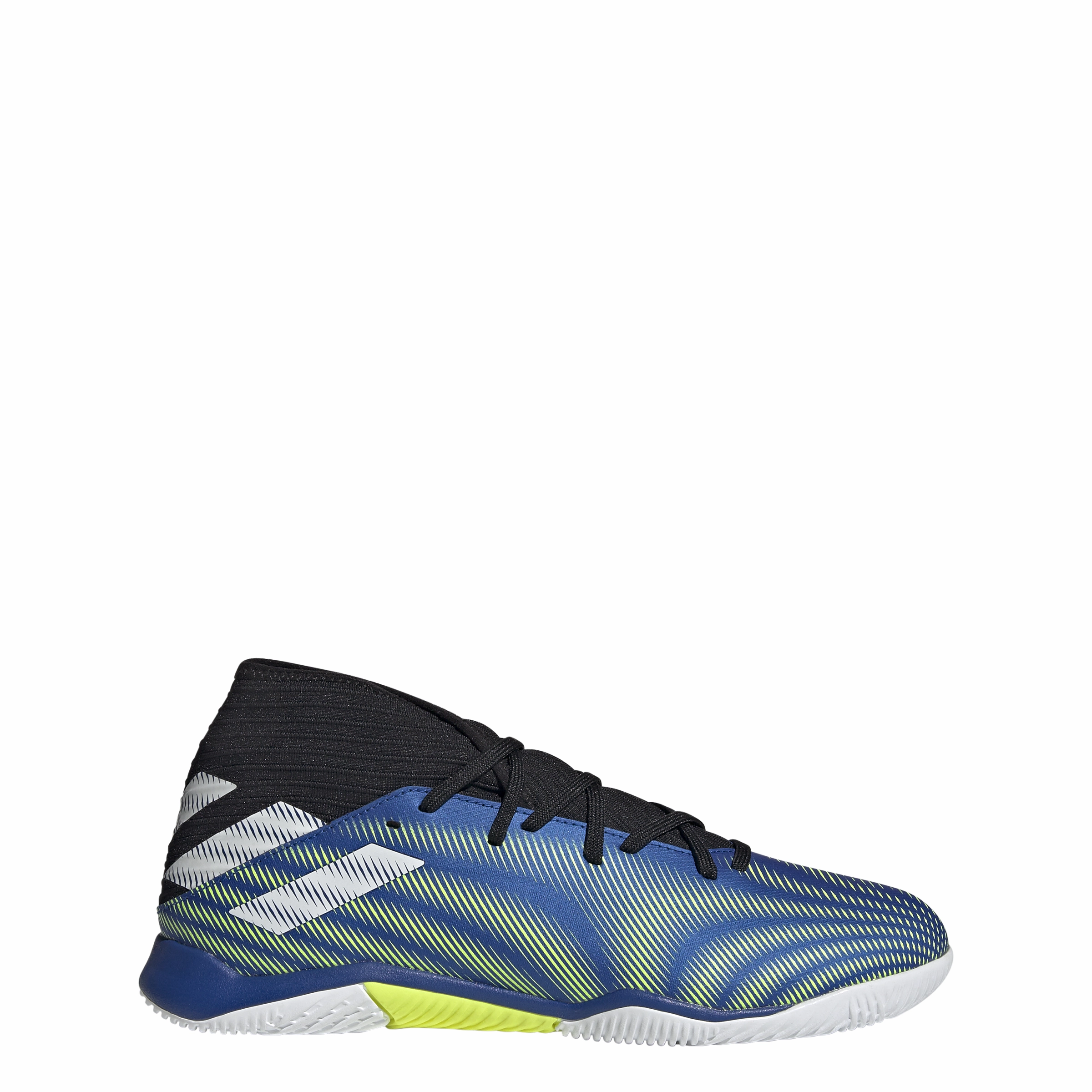 adidas Nemeziz 3 IN Men's Soccer Shoes - RoyalWhite/Yellow Adidas Shoes Guarantee