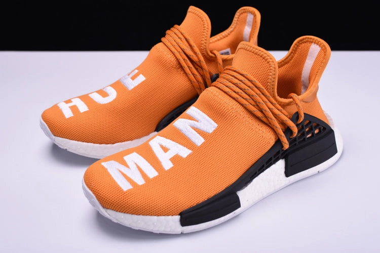 Adidas NMD Pharrell HU Hue Man Tangerine Adidas Dame 9 Shoes