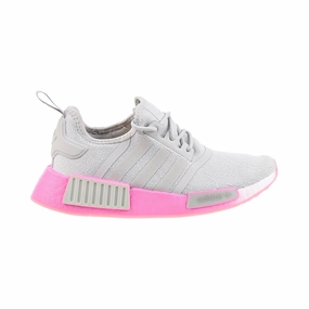 Adidas NMD_R1 Women's Shoes Grey One-Bliss Pink-Cloud White Road Vs Trail Running Shoes
