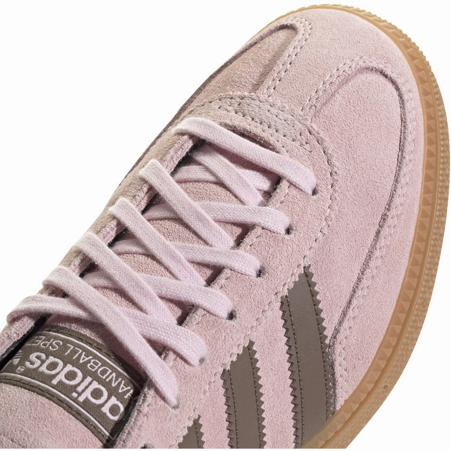 adidas Originals Clear Pink/Earth Strata/Gum 3 Handball Spezial J Sneakers Adidas Hightop Shoes