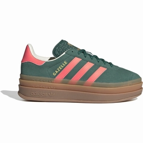 Adidas F50 Freestyle 24 Messi Indoor Soccer Shoes adidas Originals Collegiate Green/Signal Coral/Cream White Gazelle Bold J Sneakers