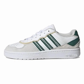 Custom Adidas Samba Shoes adidas originals Courtic Lifestyle Shoes Unisex Low-top White/green/light Gray Sneakers shoes ID4080