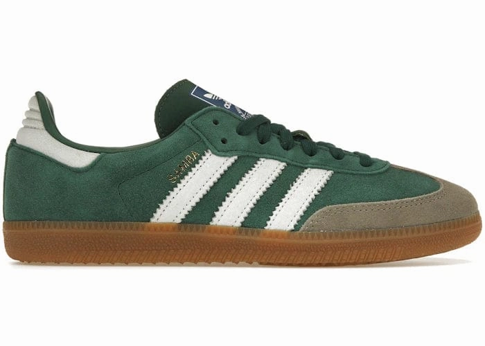 adidas Samba OG Collegiate Green Gum Grey Toe Adidas Hoops Mid Classic Shoes