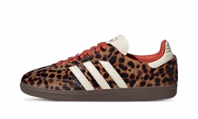 Adidas Ozmillen Shoes Adidas Samba OG Preloved Red Leopard