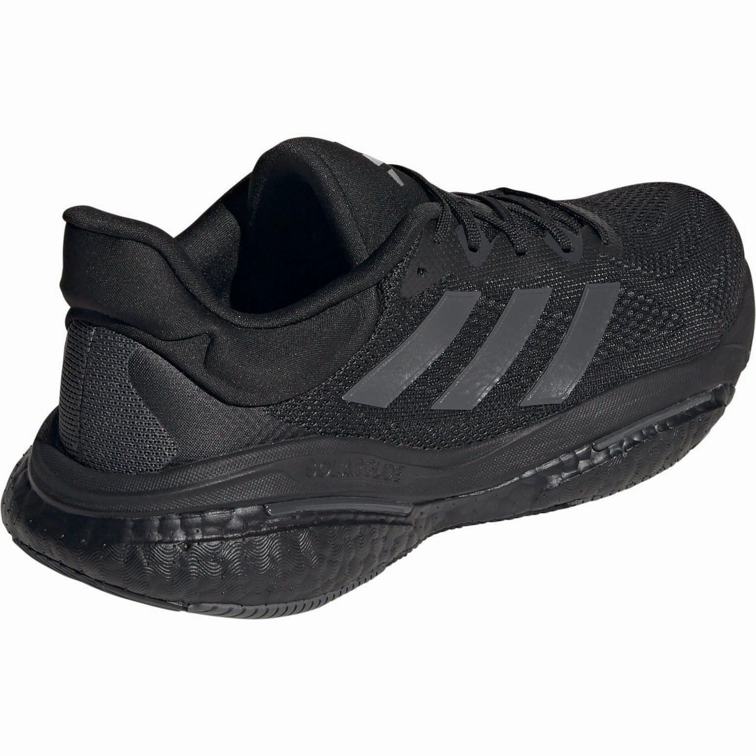Adidas 80s Tennis Shoes adidas SolarGlide 6 Mens Running Shoes - Black