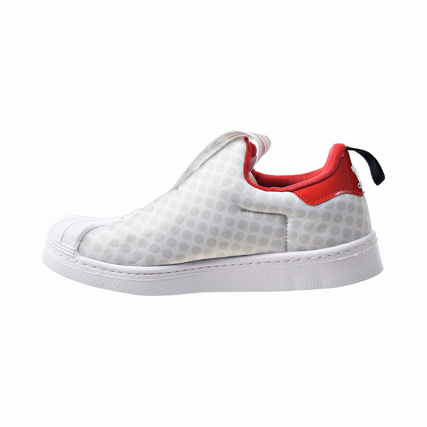Adidas Basketball Basketball Shoes Adidas Superstar 360 X C "Minnie Mouse" Little Kids' Shoes White-Scarlet-Black