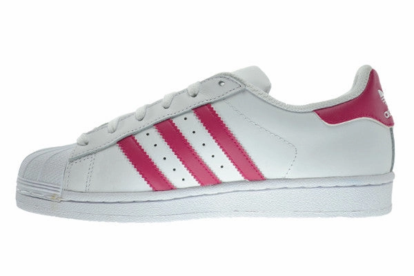 Make Your Own Adidas Shoes Adidas Superstar Foundation J Big Kid's Shoes White/Pink/White