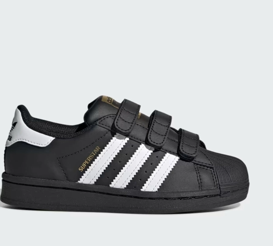 Adidas Superstar PS kids scratch Black/white Chrome Adidas Shoes