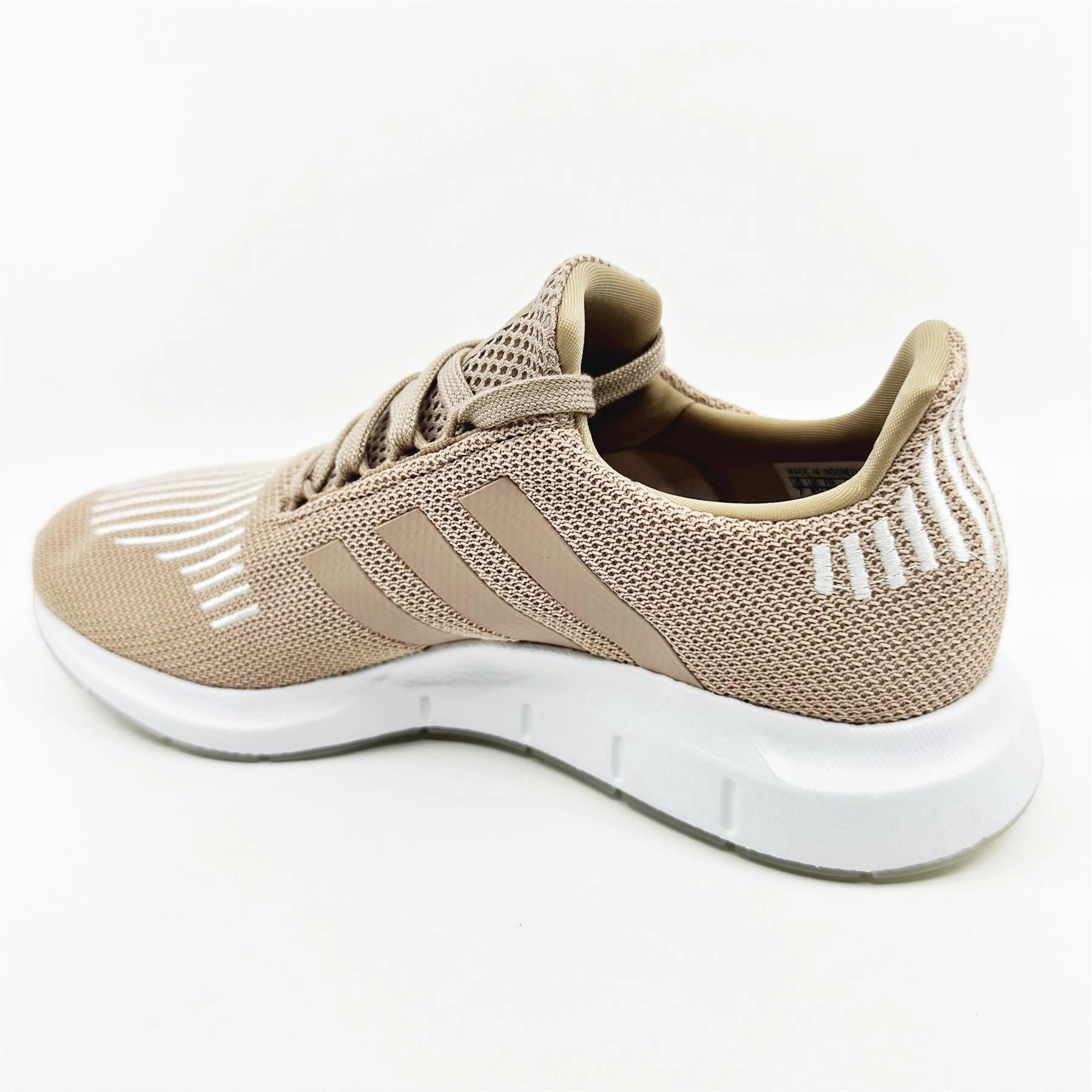 adidas Swift Run Ash Pearl Off White Women Athletic Sneaker CG6130 Running Shoes For Back Pain