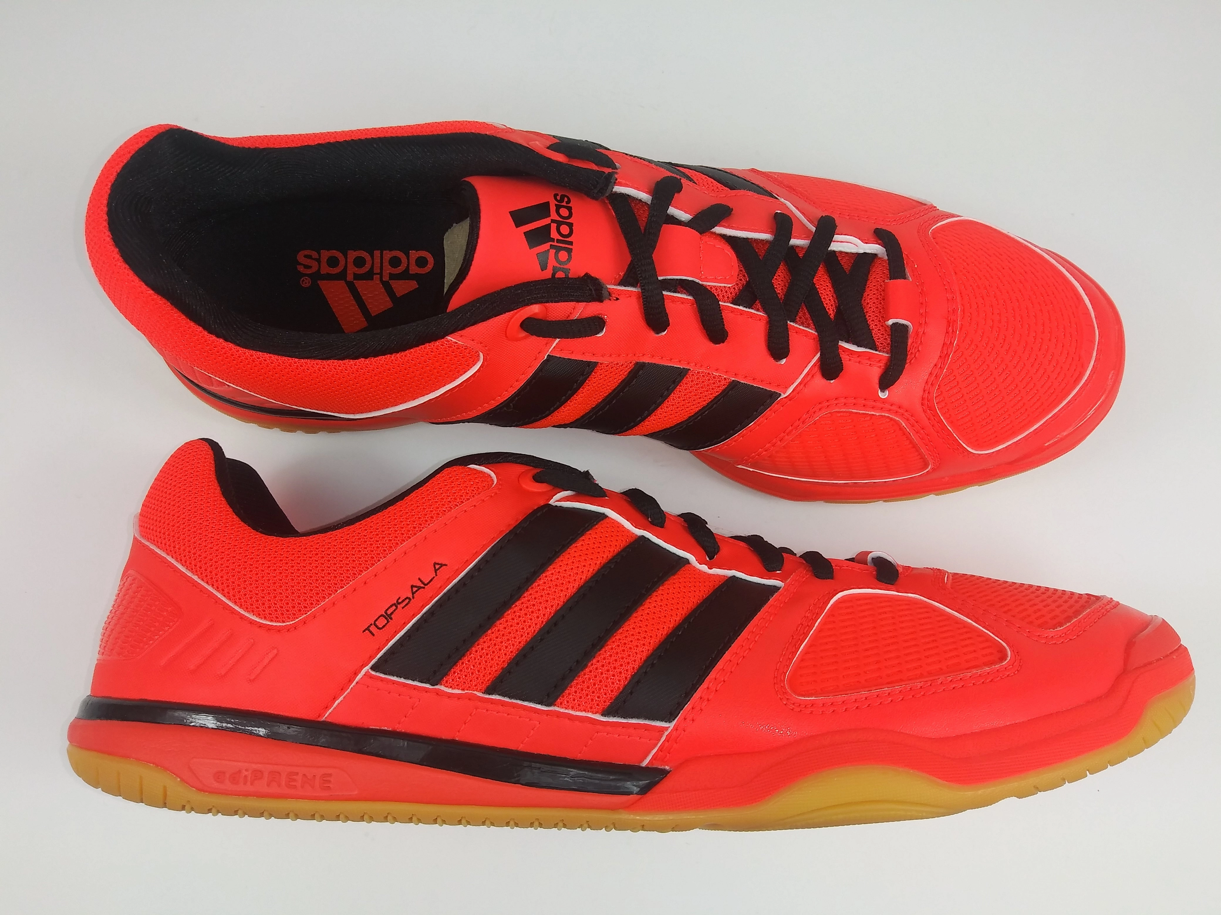 Adidas Ribbon Shoes Adidas TopSala X Indoor Shoes Orange Black