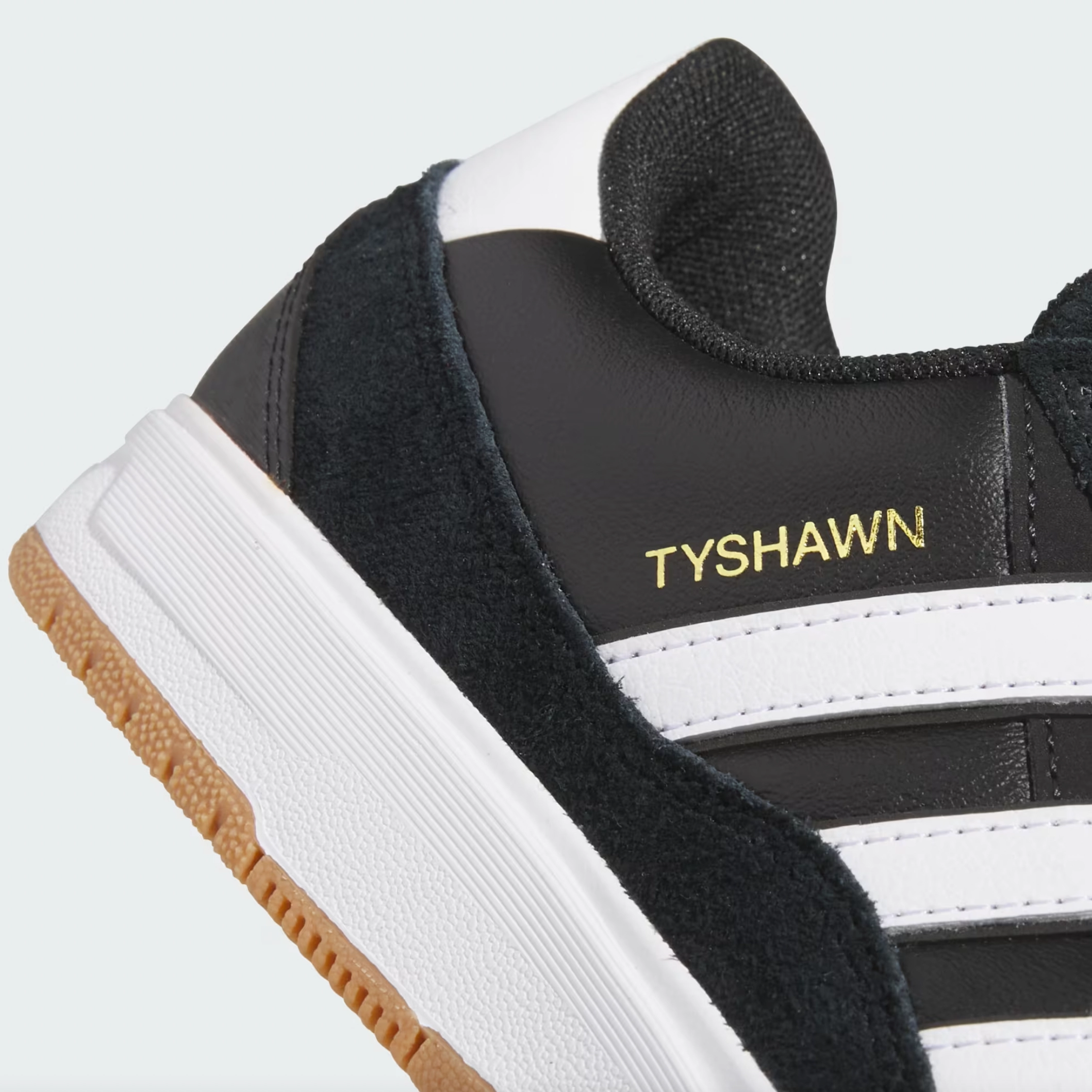 ADIDAS TYSHAWN 2 CORE BLACK / CLOUD WHITE / GUM Adidas Shoes Ad