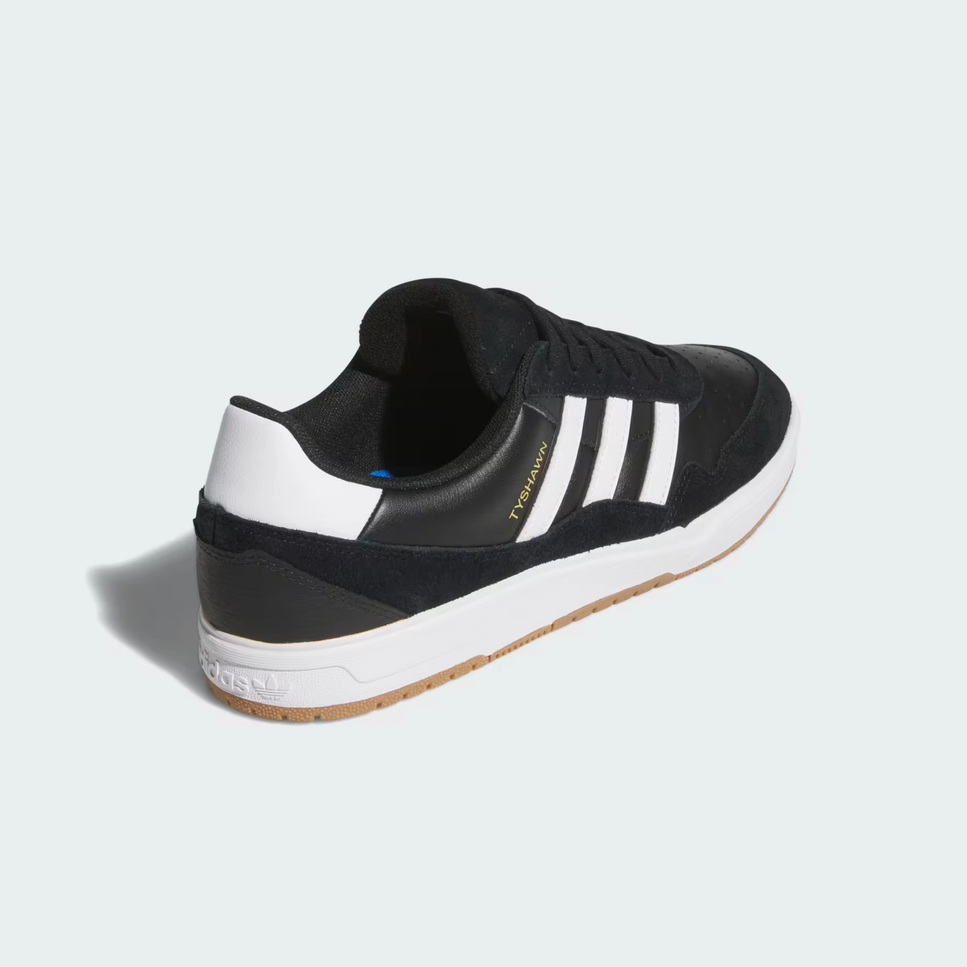 ADIDAS TYSHAWN 2 CORE BLACK / CLOUD WHITE / GUM Adidas Dame 8 Shoes