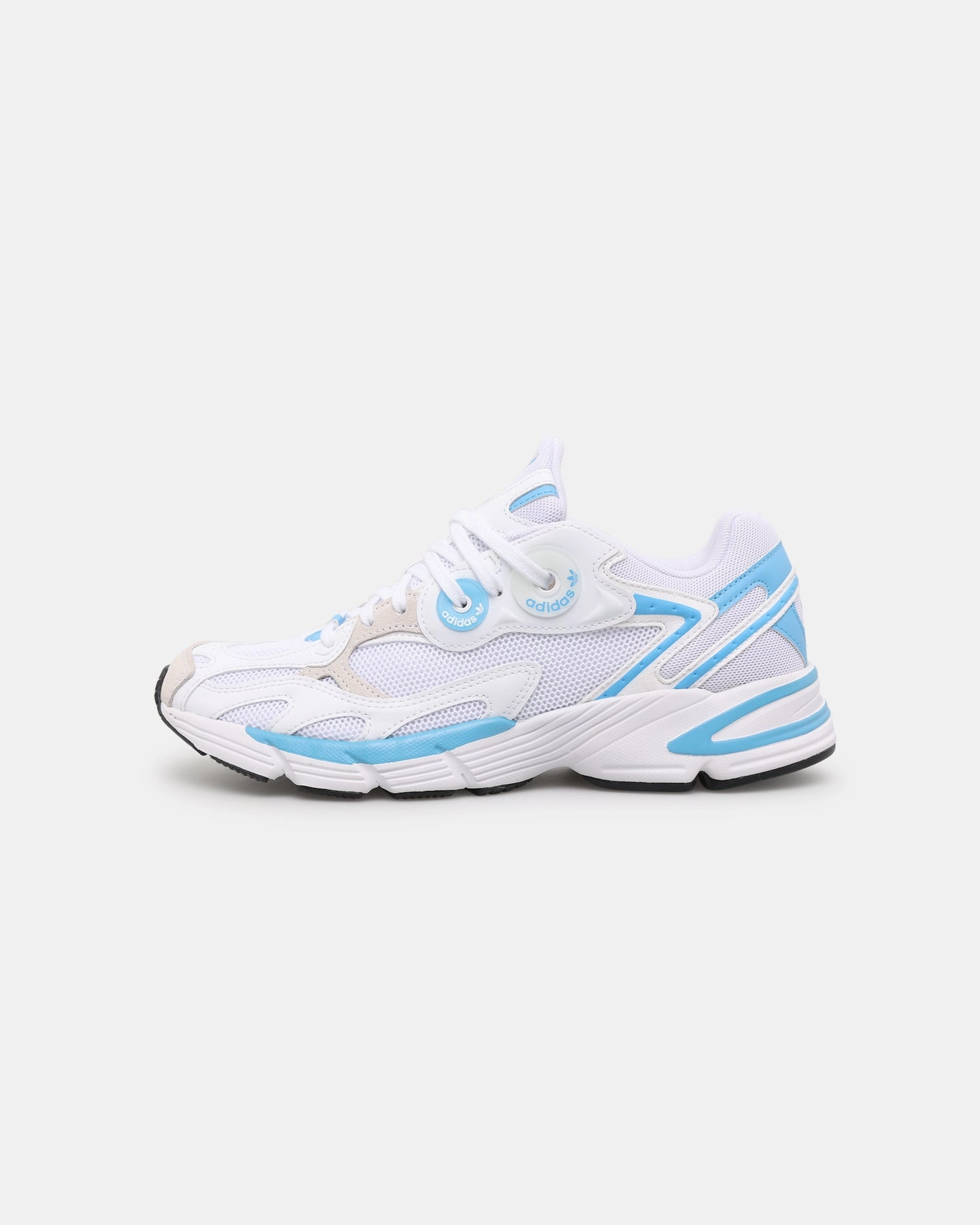 Adidas Women's Astir White/Blue Everyday Adidas Shoes