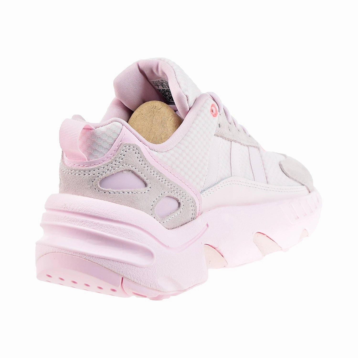 Adidas ZX 22 Boost Women's Shoes Almost Pink-Clear Pink-Acid Red Air Zoom Pegasus Road Running Shoes