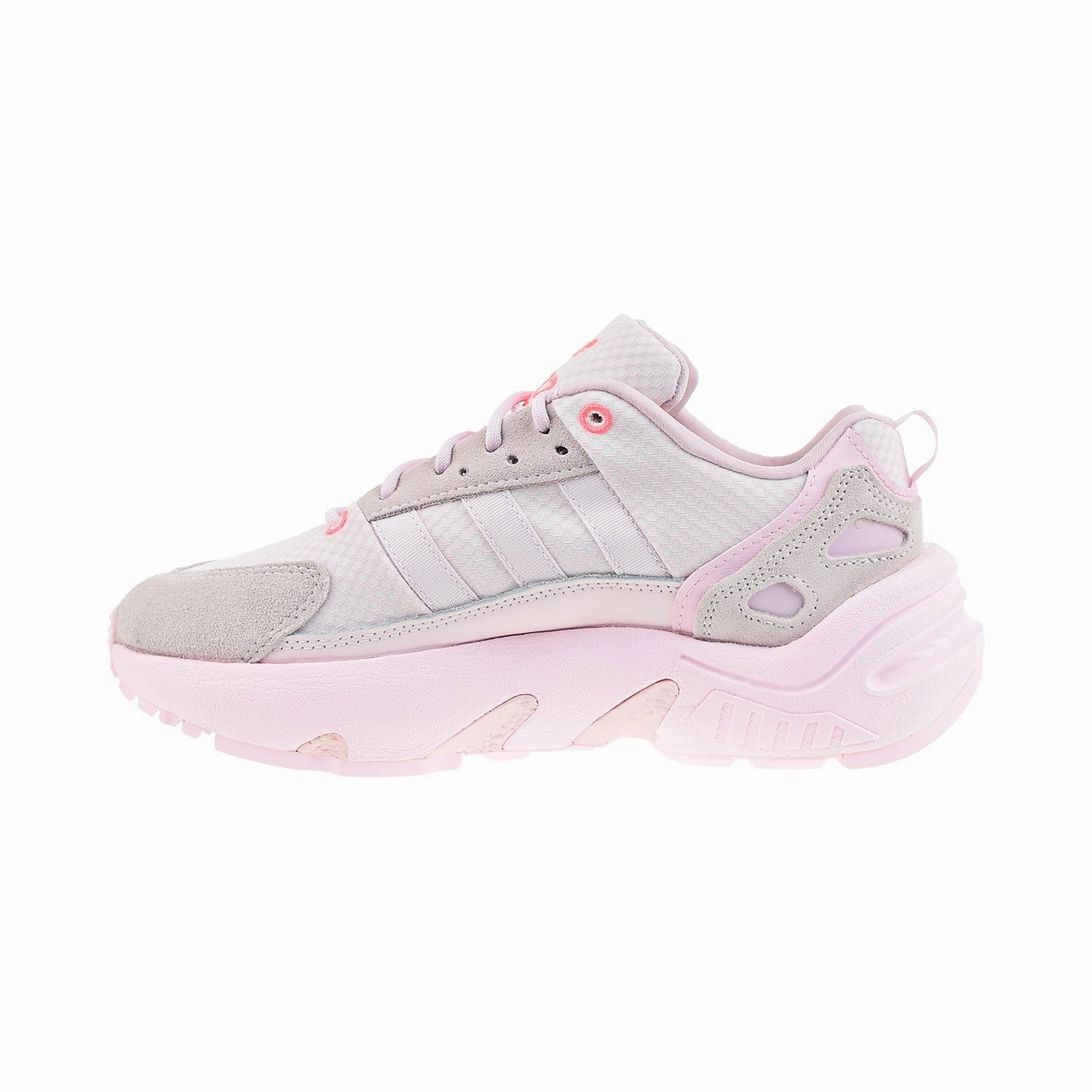 Adidas ZX 22 Boost Women's Shoes Almost Pink-Clear Pink-Acid Red Most Cushioned Trail Running Shoes
