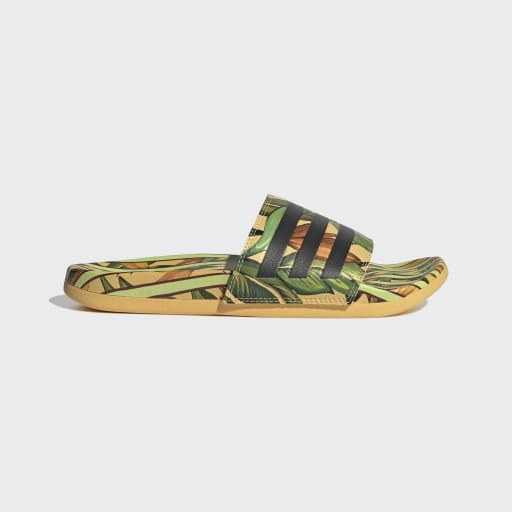 ADILETTE COMFORT SANDALS - Semi Spark / Core Black / Semi Spark Adidas Shoes Winter