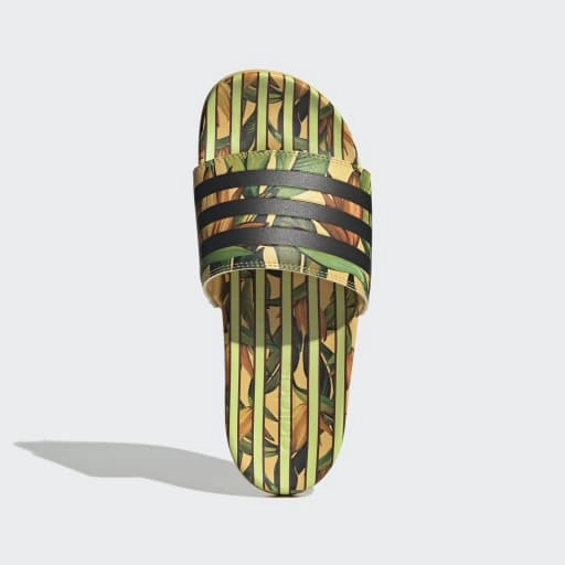 ADILETTE COMFORT SANDALS - Semi Spark / Core Black / Semi Spark Adidas Shoes And Sandals