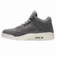 Asics Speedstar Shoes Men's Jordan 3 Retro Wool Basketball Shoes - Grey