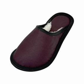 Eva Slides Women's Ultralight Sheepskin Slip-On Mule Slippers