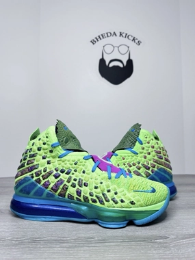 Asics Overpronation Running Shoes Sizs 9 - Nike LeBron 17 Mr. Swackhammer All Star Space Jam CV8075-300 Preowned